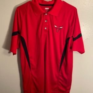 Men’s Large NBA Chicago Bulls Polo Shirt
